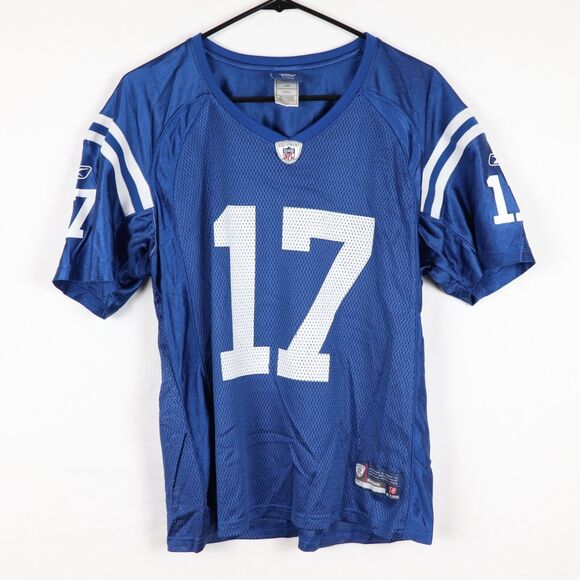 Reebok Tops - Austin Collie Indianapolis Colts Jersey Reebok Women's Large Blue